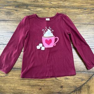 Gymboree Hot Chocolate Long Sleeved Tee